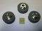 OEM # DUPLO 505, 520 755, & 920, 980, 999, FOLDER MAIN FEED (SET OF 3)
